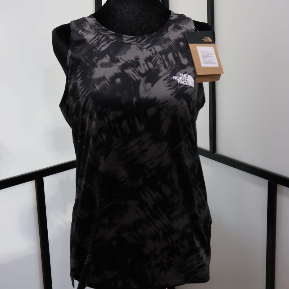 NWT North Face Razorback Tank S Blk/Gray